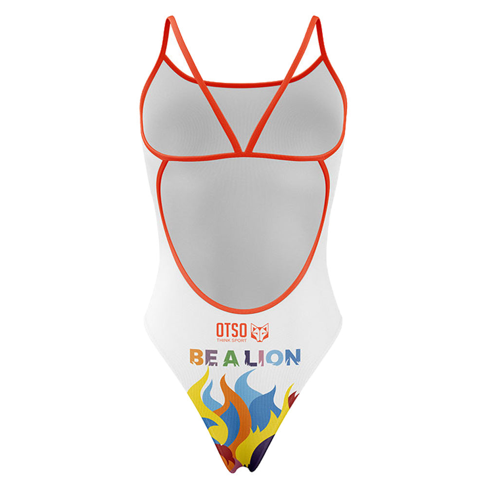 OTSO Damen Badeanzug - Be A Lion – Produktansicht 2