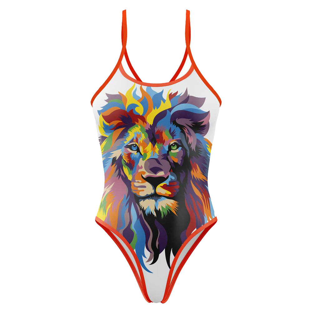OTSO Damen Badeanzug - Be A Lion – Produktansicht