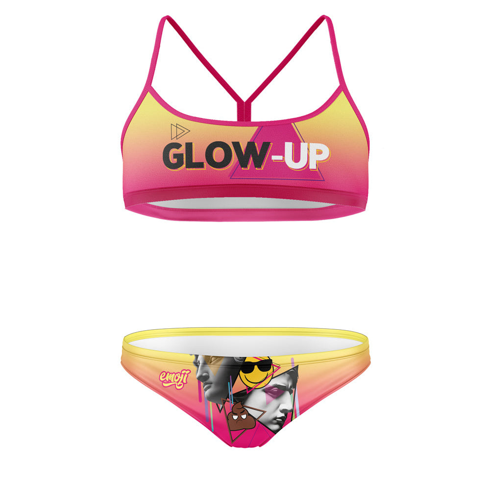 OTSO Sportbikini - Emoji Glow-Up – Produktansicht