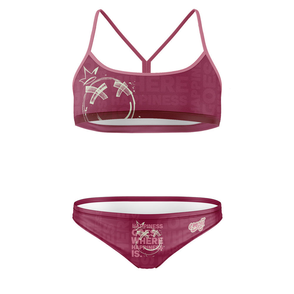 OTSO Sportbikini - Emoji Happiness – Produktansicht