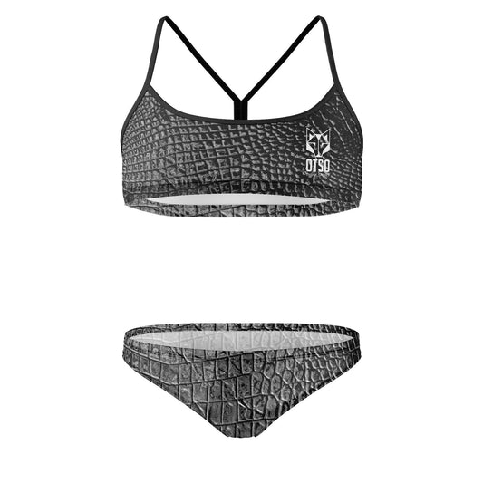 OTSO Sportbikini - Black Snake – Produktansicht