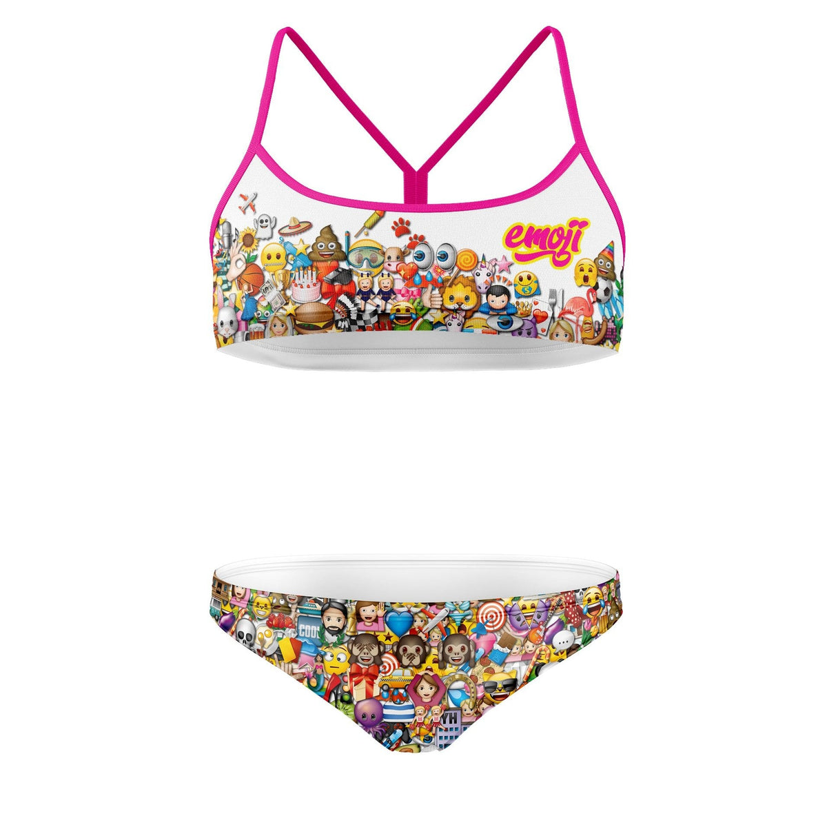 OTSO Sportbikini - Emoji Big Wave – Produktansicht