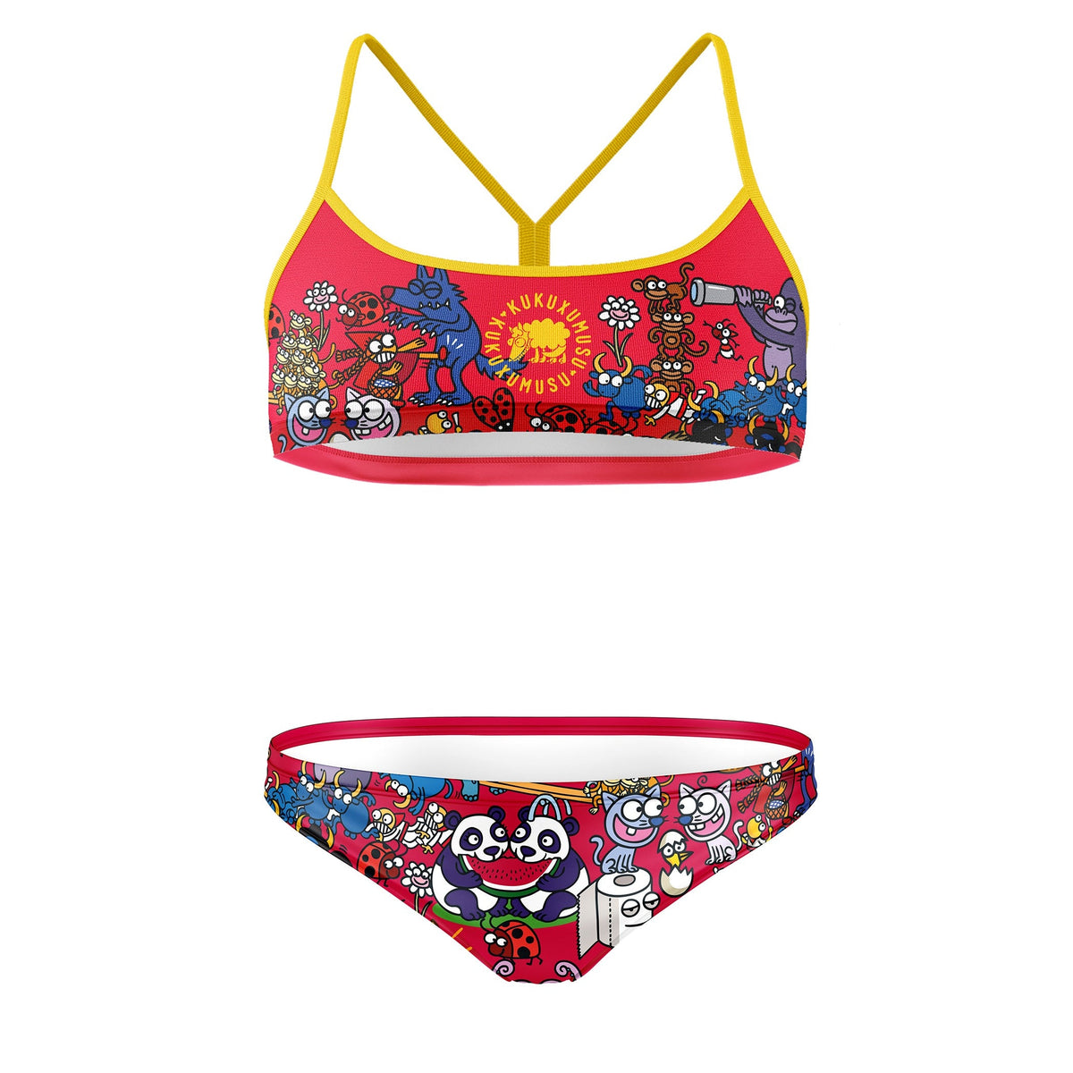 OTSO Sportbikini - Kukuxumusu Mix Kuku – Produktansicht