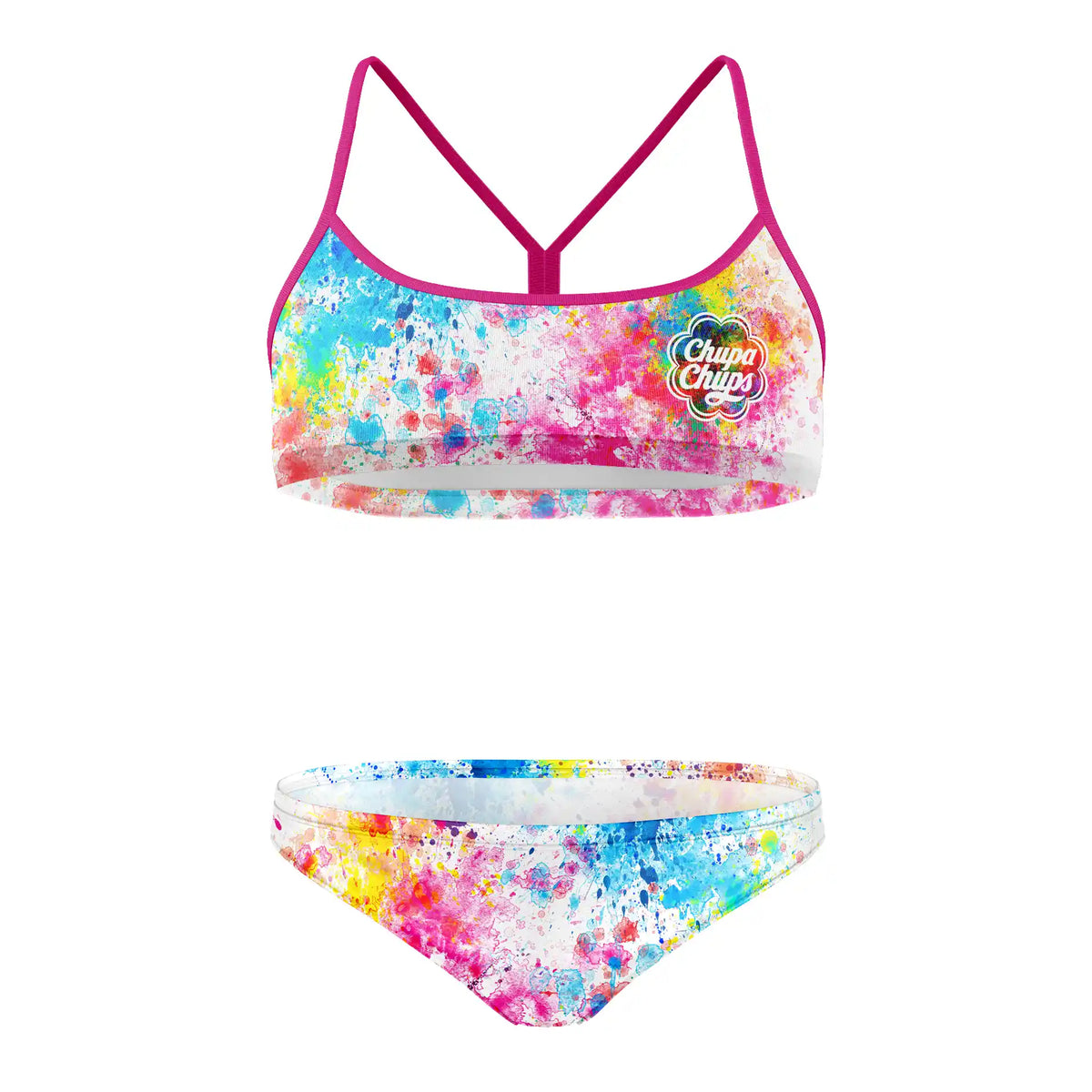 OTSO Sportbikini - Chupa Chups Paint – Produktansicht