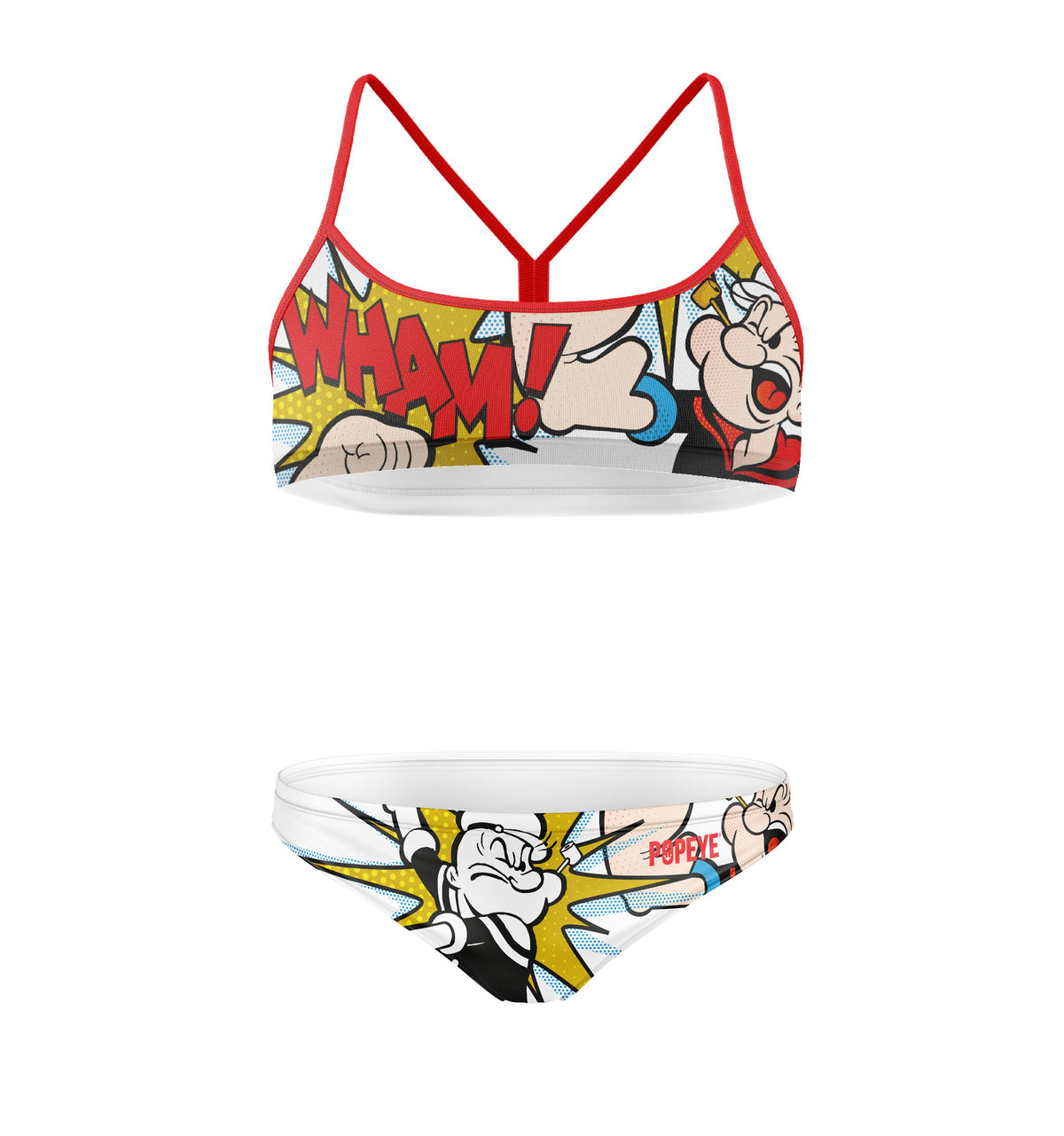 OTSO Sportbikini - Popeye Pop Art – Produktansicht