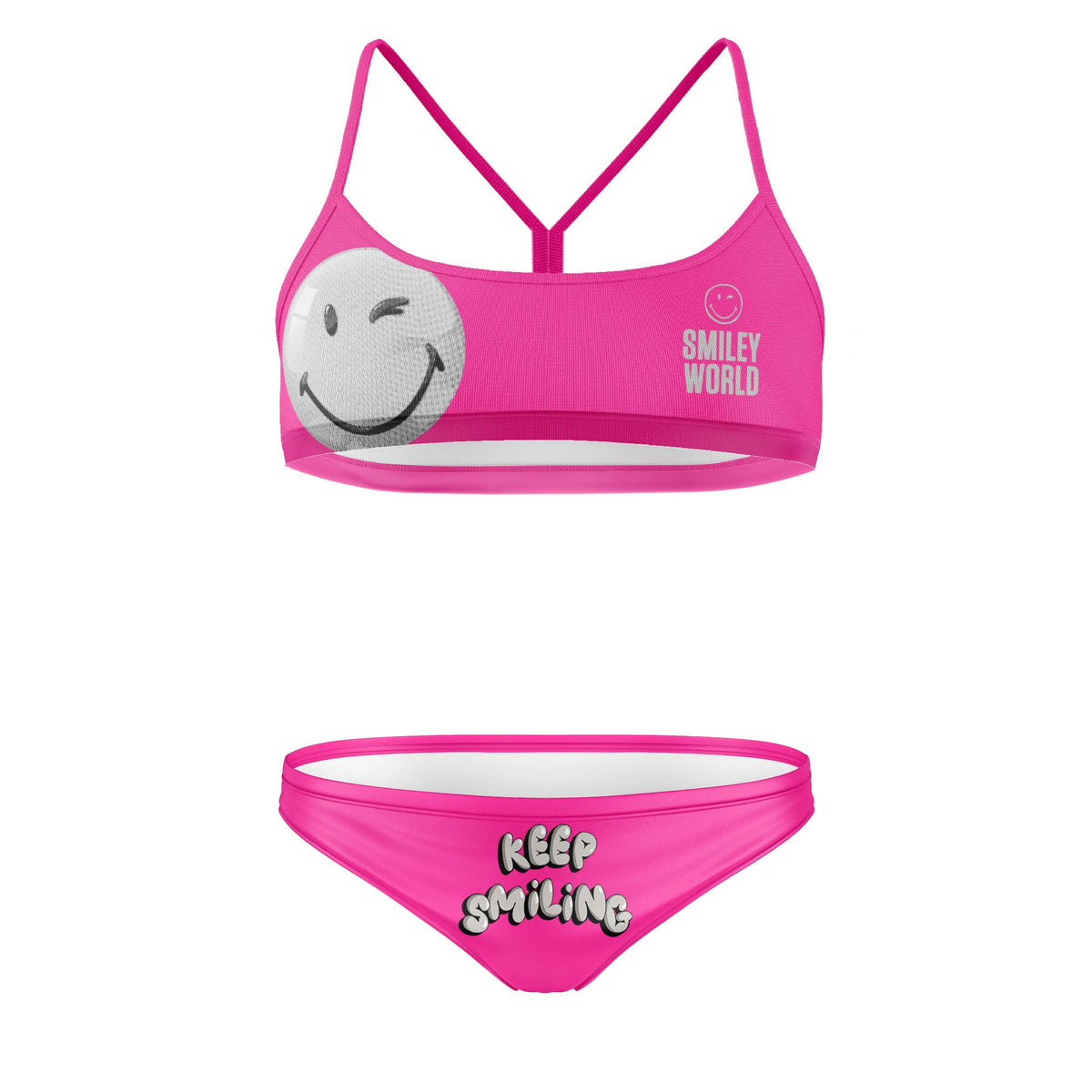 OTSO Sportbikini - S.W.Smiley Smiling – Produktansicht