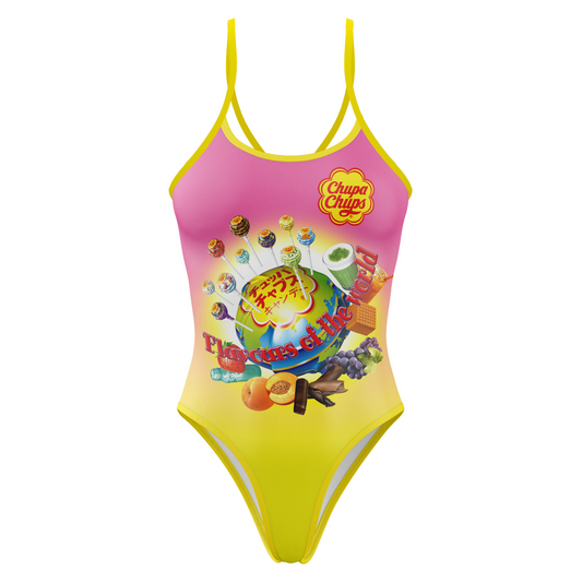 OTSO Damen Badeanzug - Chupa Chups Flavours World – Produktansicht
