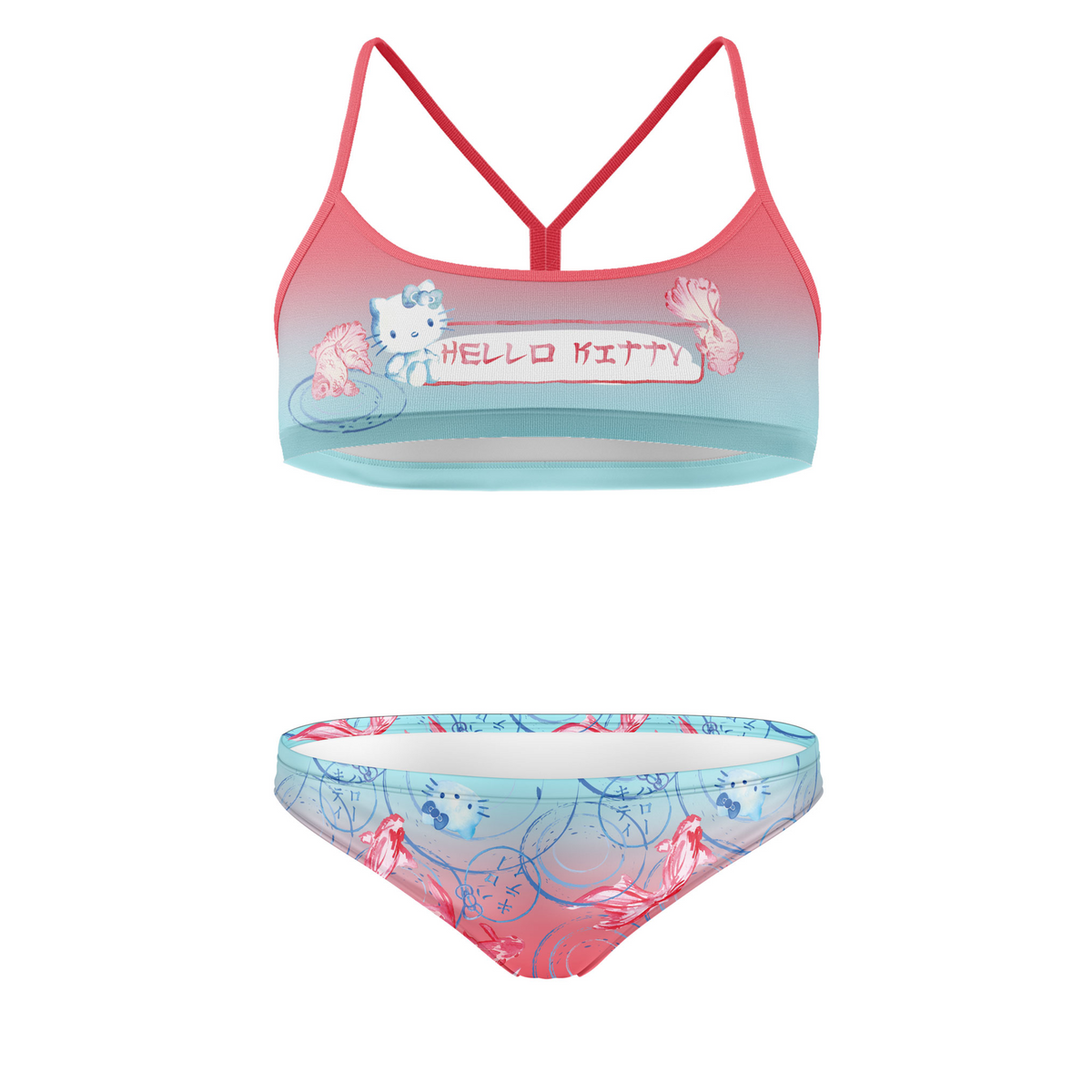 OTSO Sportbikini - Hello Kitty Wave – Produktansicht
