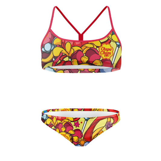 OTSO Sportbikini - Chupa Chups Flower – Produktansicht