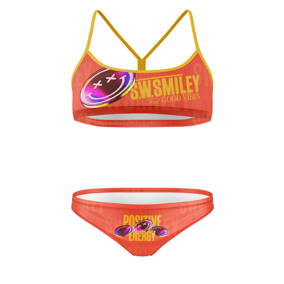 OTSO Sportbikini - S.W.Smiley Sensoral Shimmer – Produktansicht