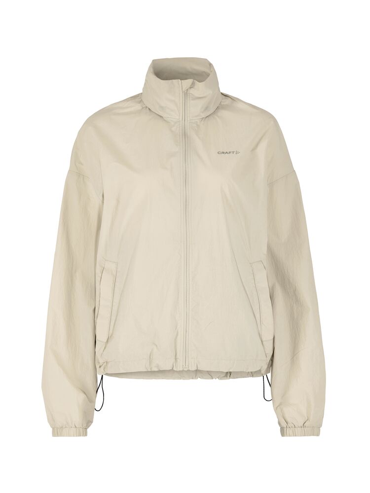Hypervent Oversized Wind Jacket W von Craft – Plaster