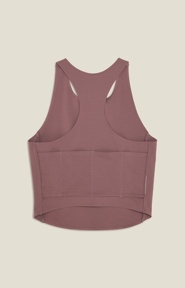 Hypervent Cropped Pocket Singlet W - Laufshirt