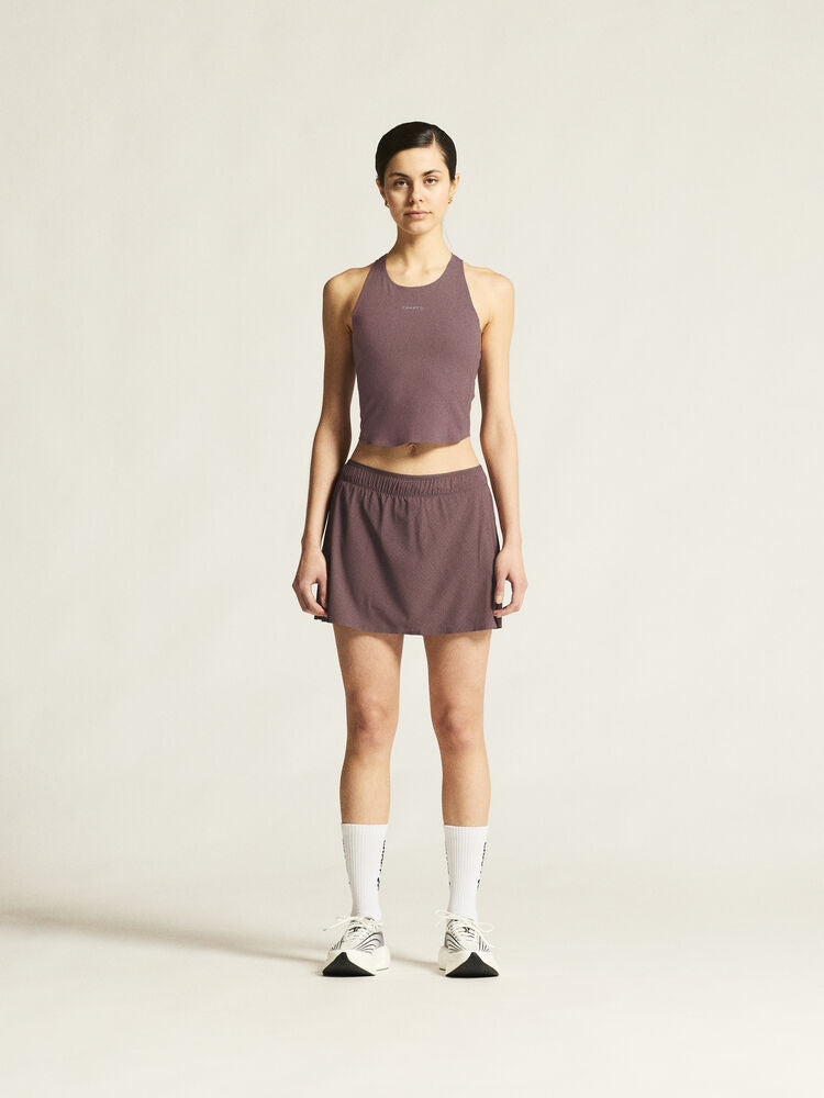 Hypervent Cropped Pocket Singlet W von Craft – Flint