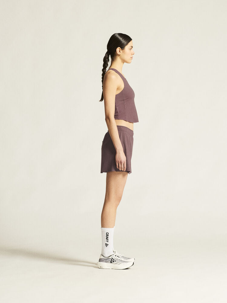 Hypervent Cropped Pocket Singlet W von Craft – Flint