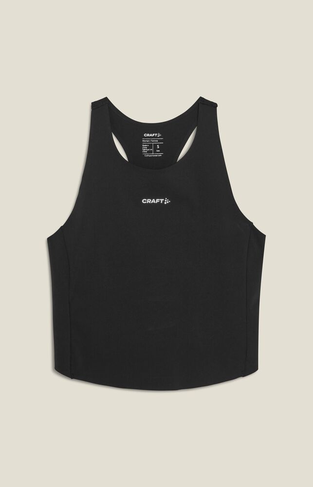 Hypervent Cropped Pocket Singlet W von Craft – Flint