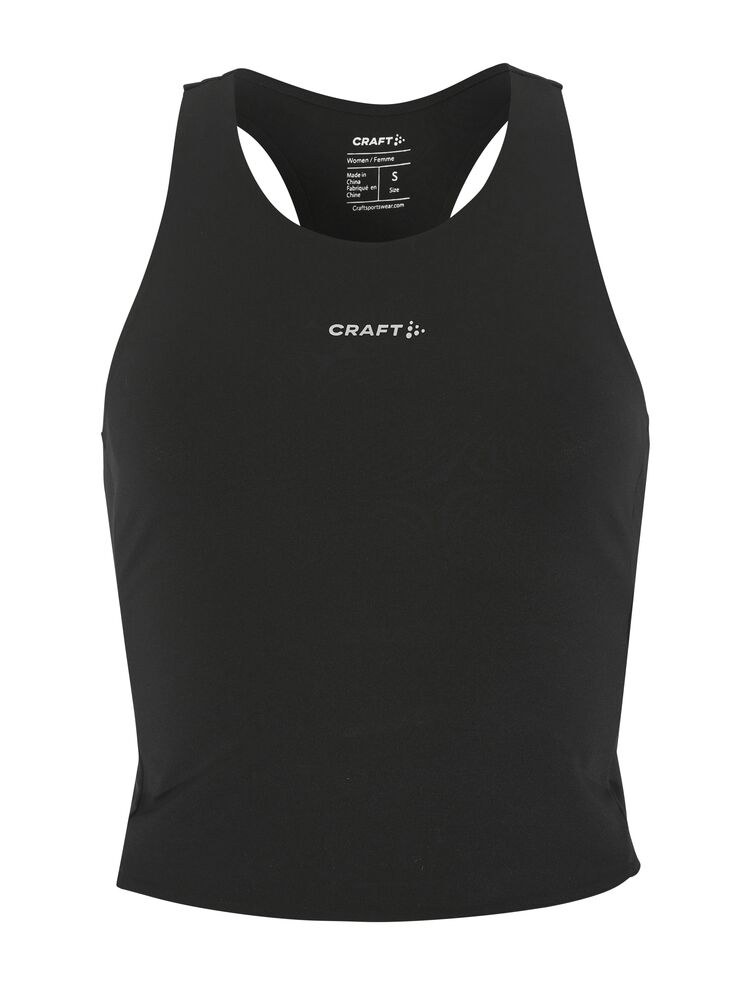 Hypervent Cropped Pocket Singlet W von Craft – Flint