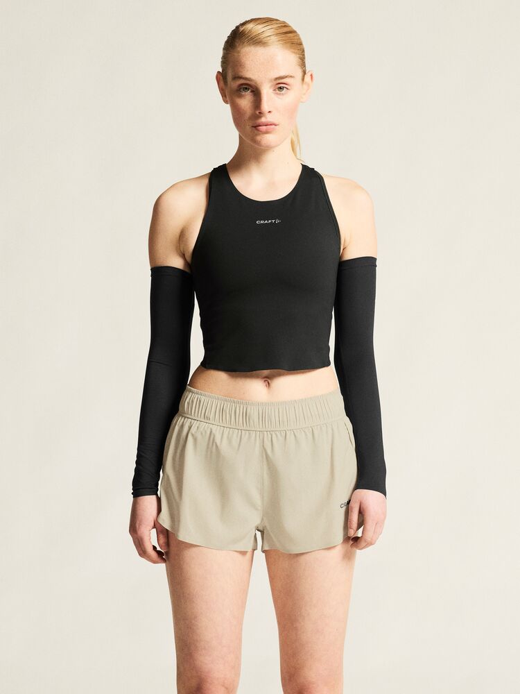 Hypervent Cropped Pocket Singlet W von Craft – Flint