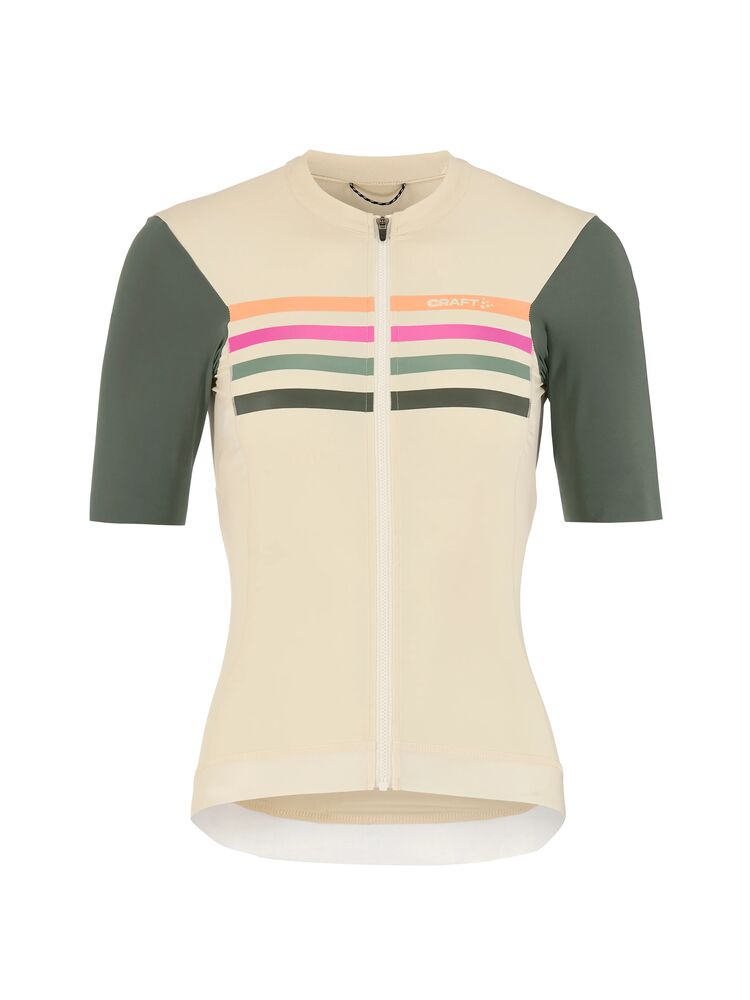 Endur Training Jersey W von Craft – Tofu/Green