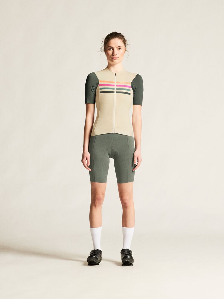 Endur Training Jersey W von Craft – Tofu/Green