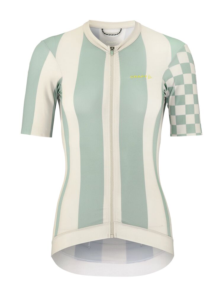 Endur Training Jersey W von Craft – Tofu/Green