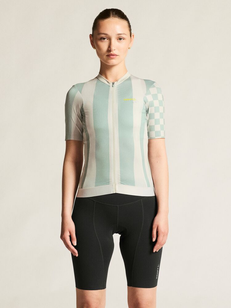 Endur Training Jersey W von Craft – Tofu/Green