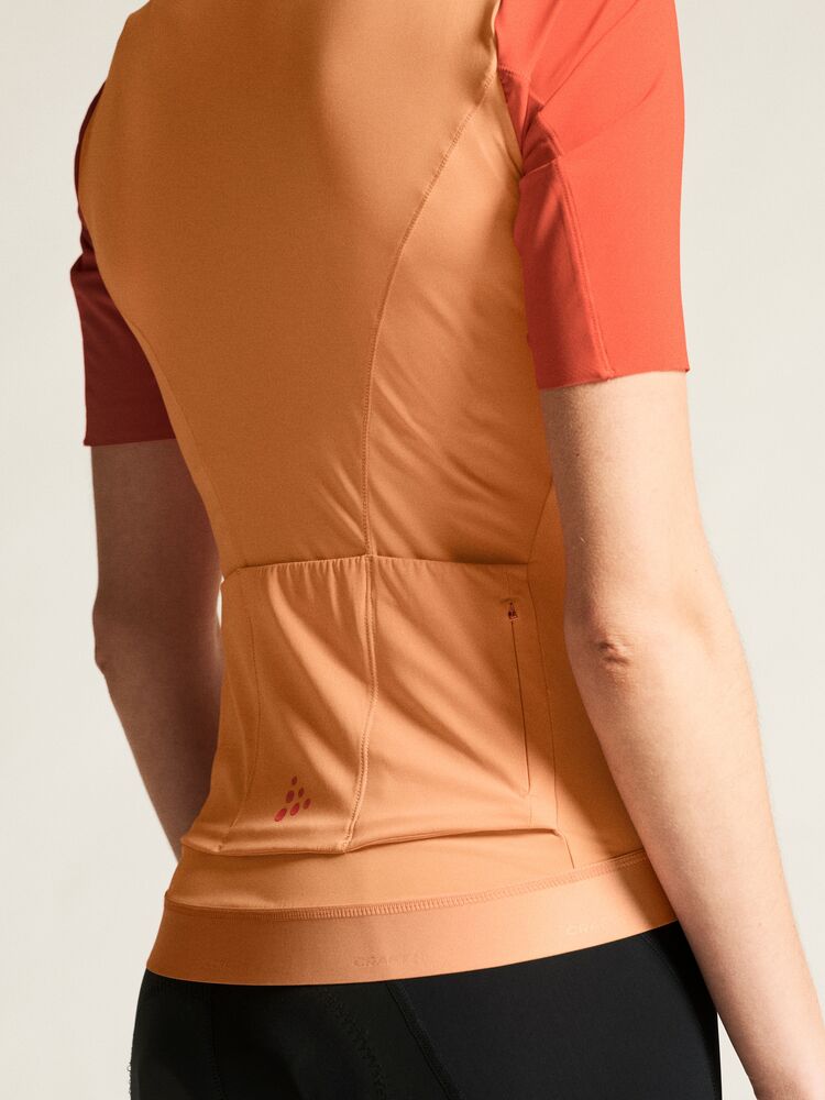 Endur Training Jersey W von Craft – Tofu/Green