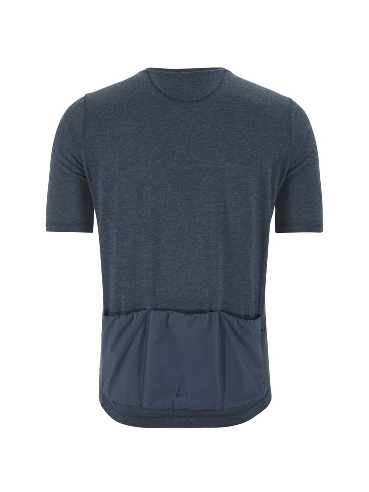Everyday Wool Ss Jersey M von Craft – North/Melange