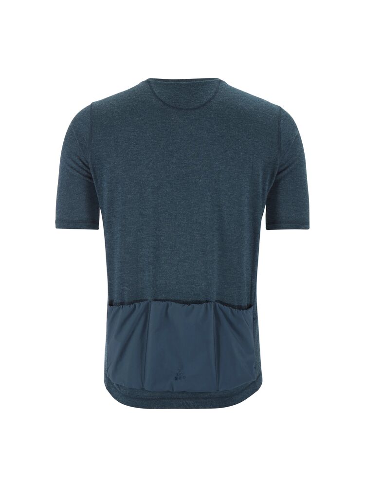 Everyday Wool Ss Jersey M von Craft – North/Melange