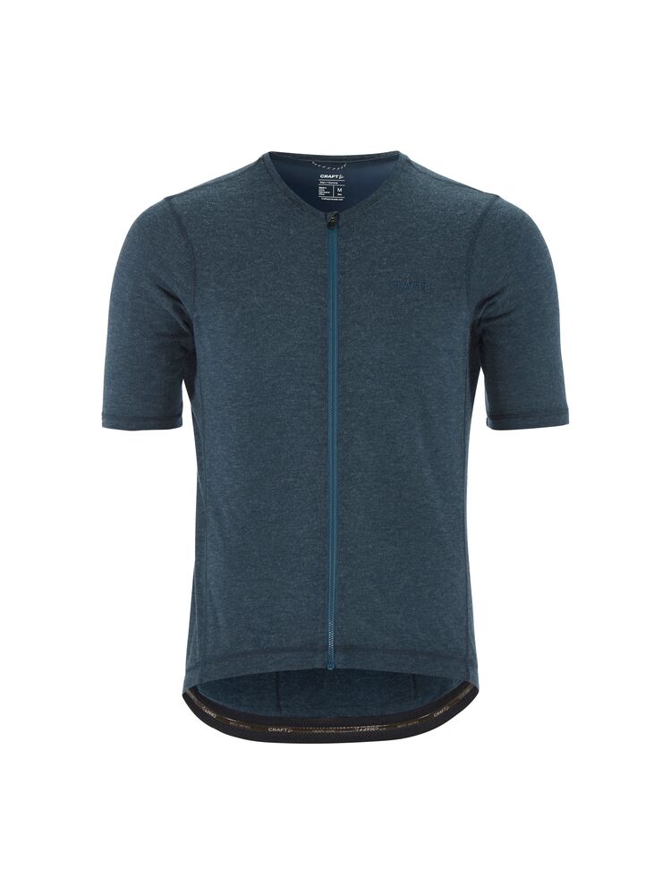 Everyday Wool Ss Jersey M von Craft – North/Melange