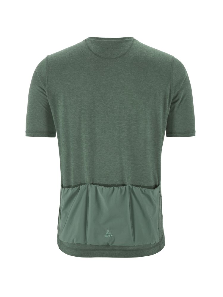 Everyday Wool Ss Jersey M von Craft – North/Melange