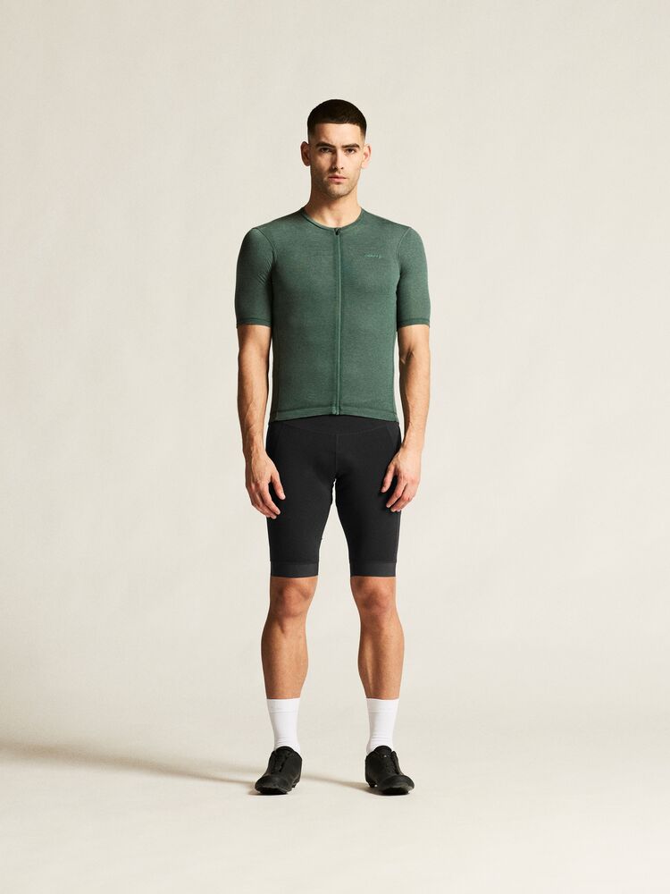 Everyday Wool Ss Jersey M von Craft – North/Melange