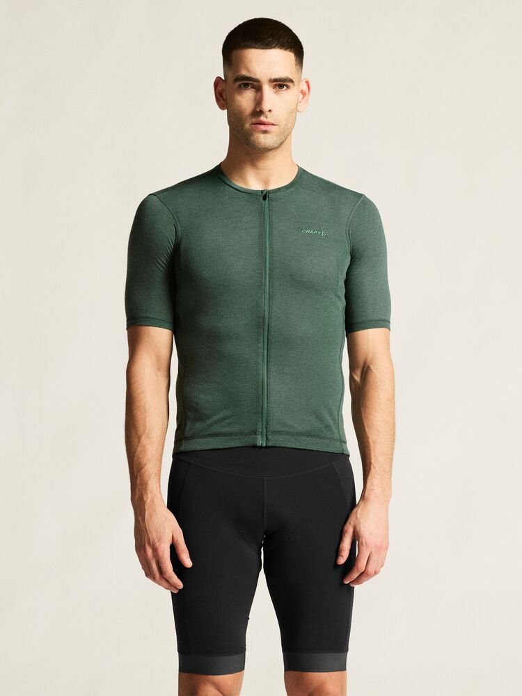 Everyday Wool Ss Jersey M von Craft – North/Melange