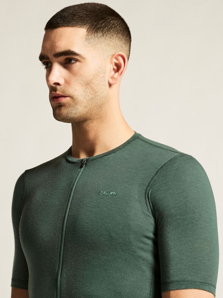 Everyday Wool Ss Jersey M von Craft – North/Melange