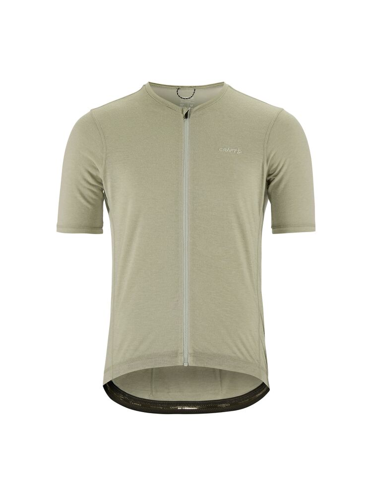 Everyday Wool Ss Jersey M von Craft – North/Melange