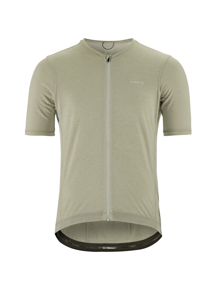 Everyday Wool Ss Jersey M von Craft – North/Melange