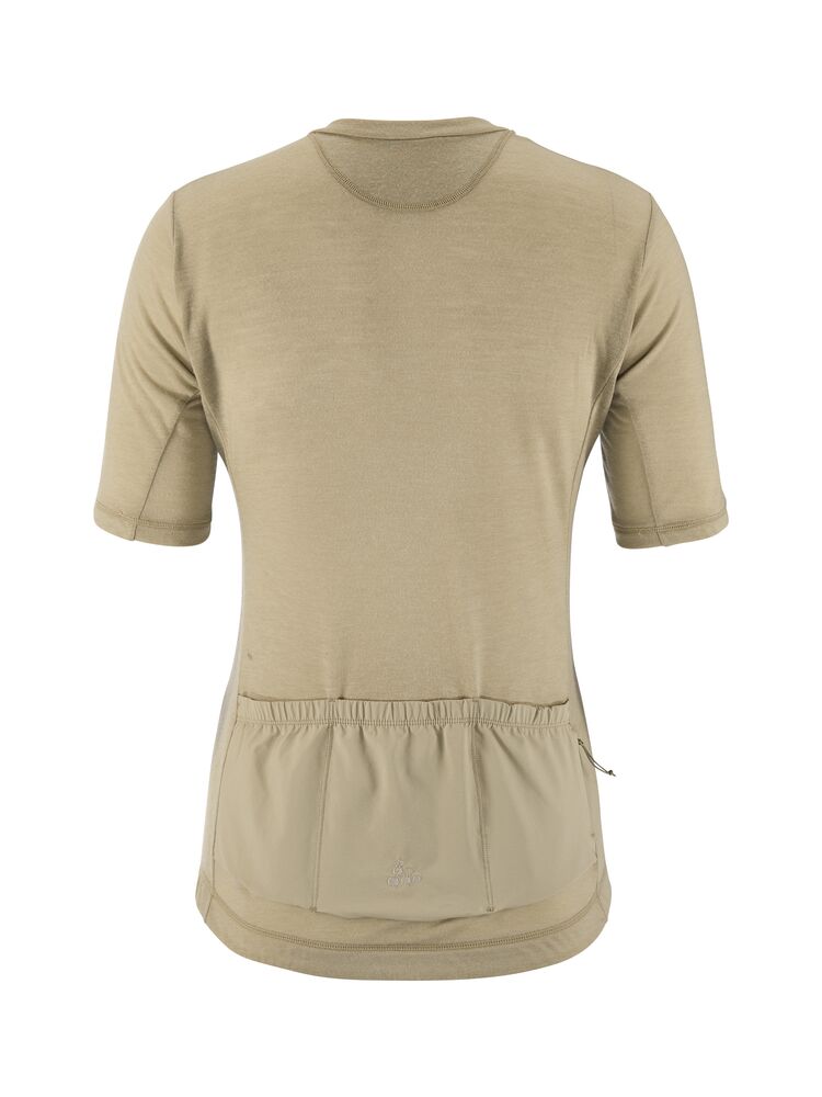 Everyday Wool Ss Jersey W von Craft – Syrup/Melange