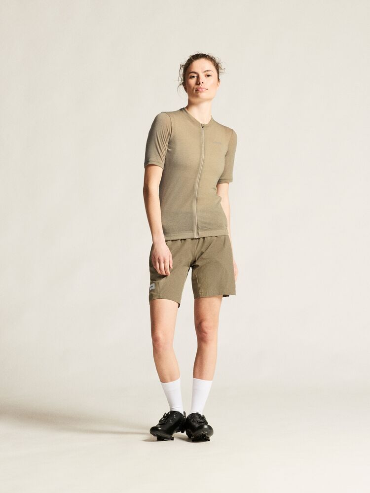 Everyday Wool Ss Jersey W von Craft – Syrup/Melange