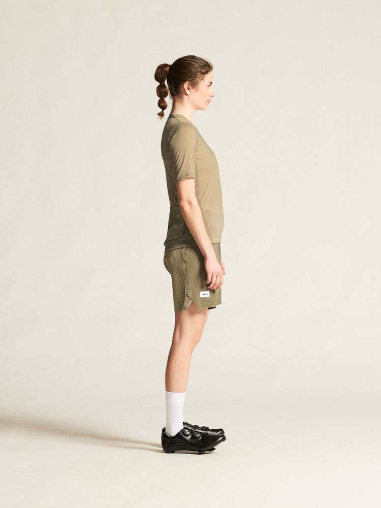 Everyday Wool Ss Jersey W von Craft – Syrup/Melange