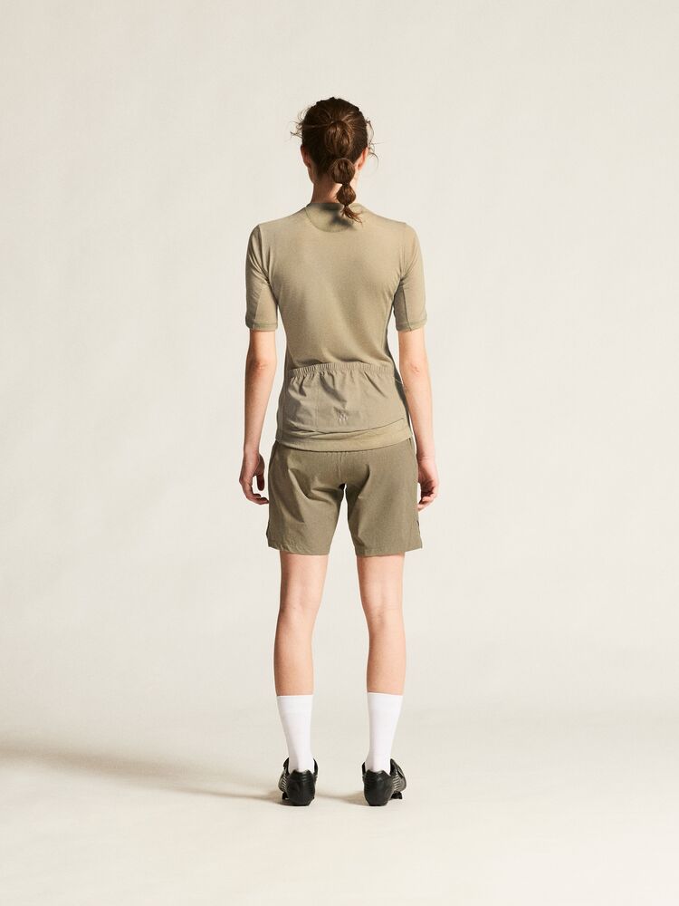 Everyday Wool Ss Jersey W von Craft – Syrup/Melange