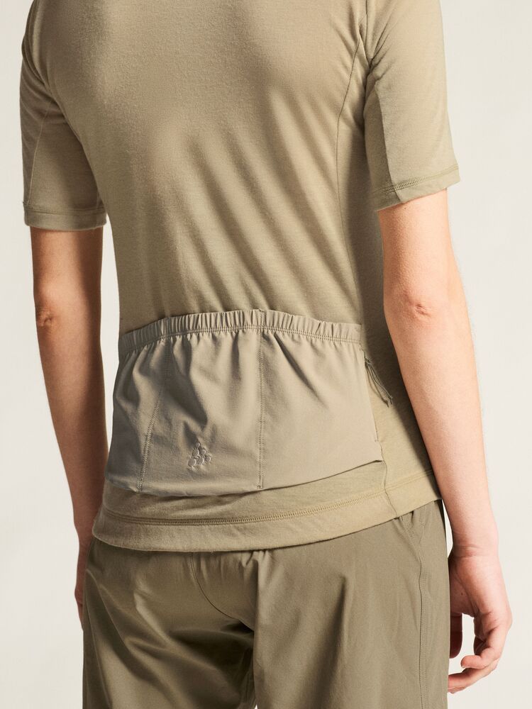 Everyday Wool Ss Jersey W von Craft – Syrup/Melange