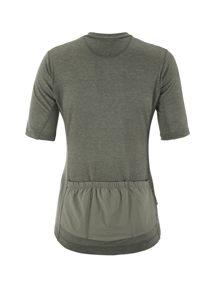 Everyday Wool Ss Jersey W von Craft – Syrup/Melange