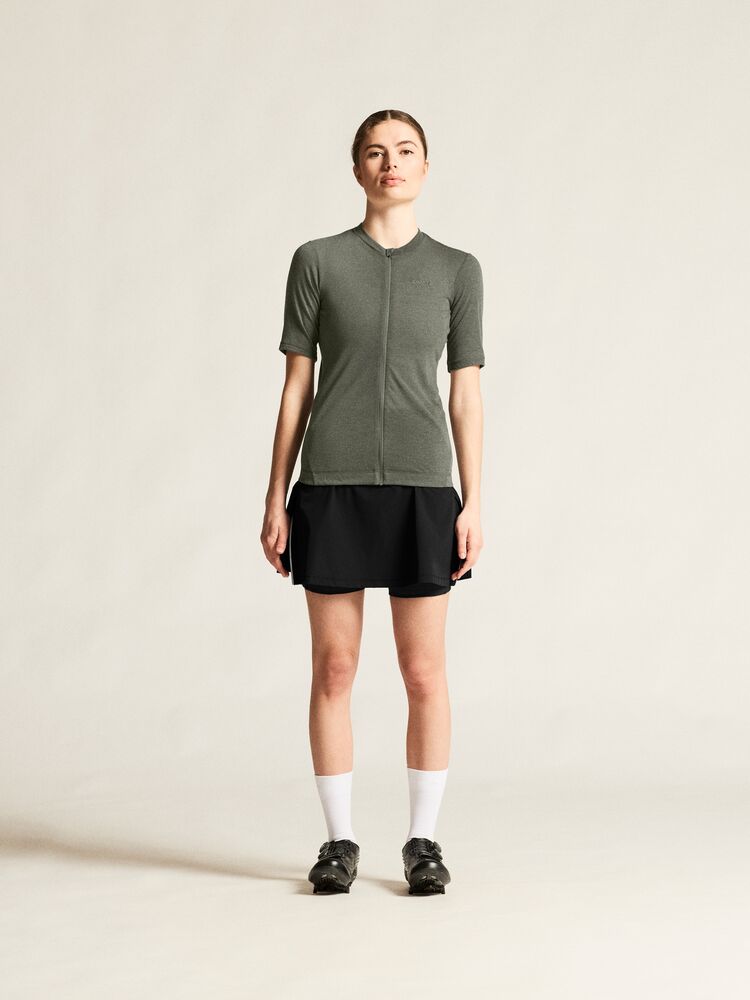 Everyday Wool Ss Jersey W von Craft – Syrup/Melange