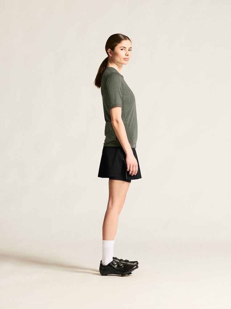 Everyday Wool Ss Jersey W von Craft – Syrup/Melange