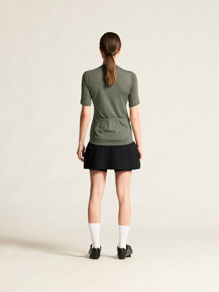 Everyday Wool Ss Jersey W von Craft – Syrup/Melange