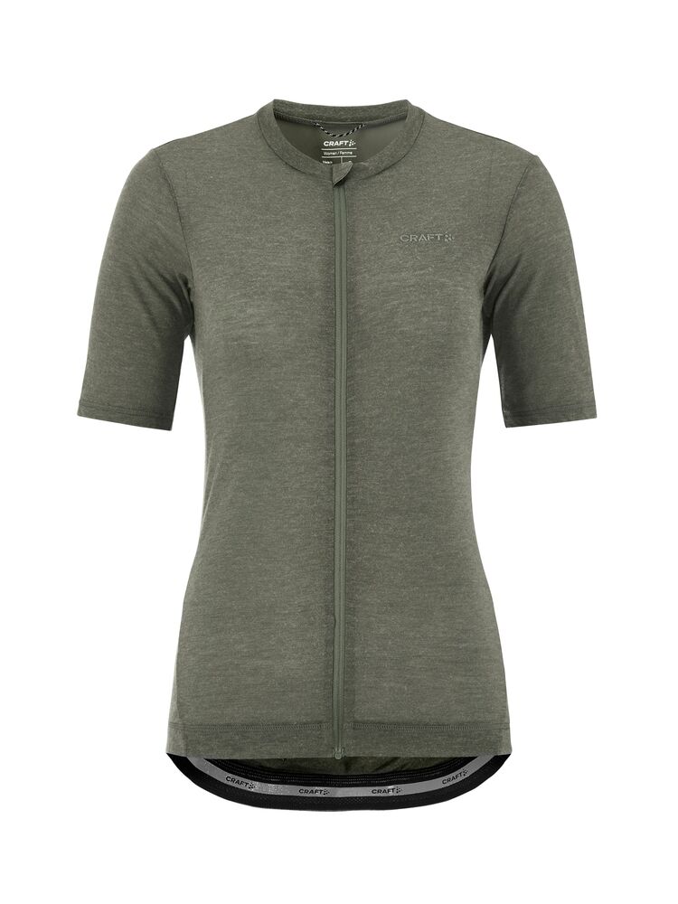 Everyday Wool Ss Jersey W von Craft – Syrup/Melange