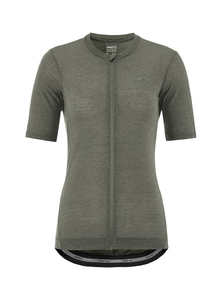 Everyday Wool Ss Jersey W von Craft – Syrup/Melange