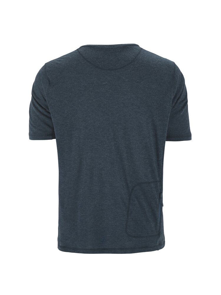 Everyday Wool Ss Tee M von Craft – North/Melange