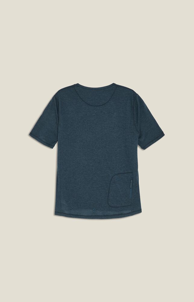 Everyday Wool Ss Tee M von Craft – North/Melange
