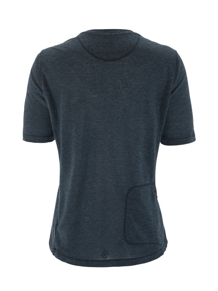 Everyday Wool Ss Tee W von Craft – Syrup/Melange