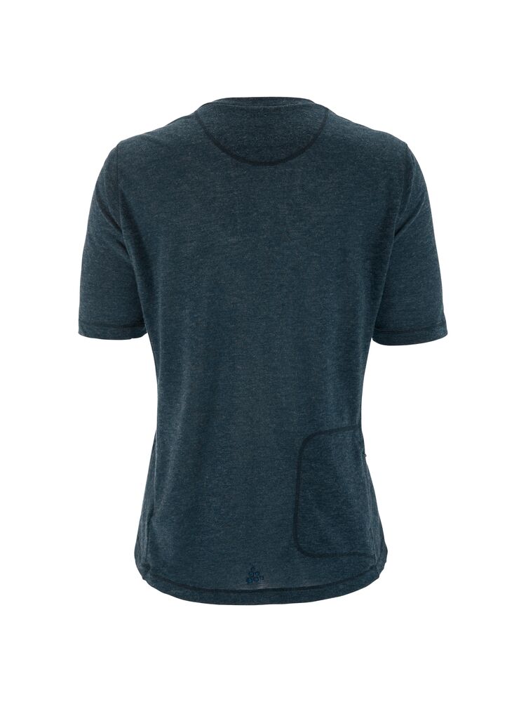Everyday Wool Ss Tee W von Craft – Syrup/Melange